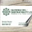 business card sticker